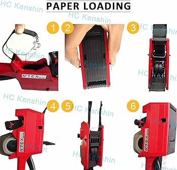 Amazon.co.jp: Huichuang New MX 5500 ラベラー 本体、3個ン